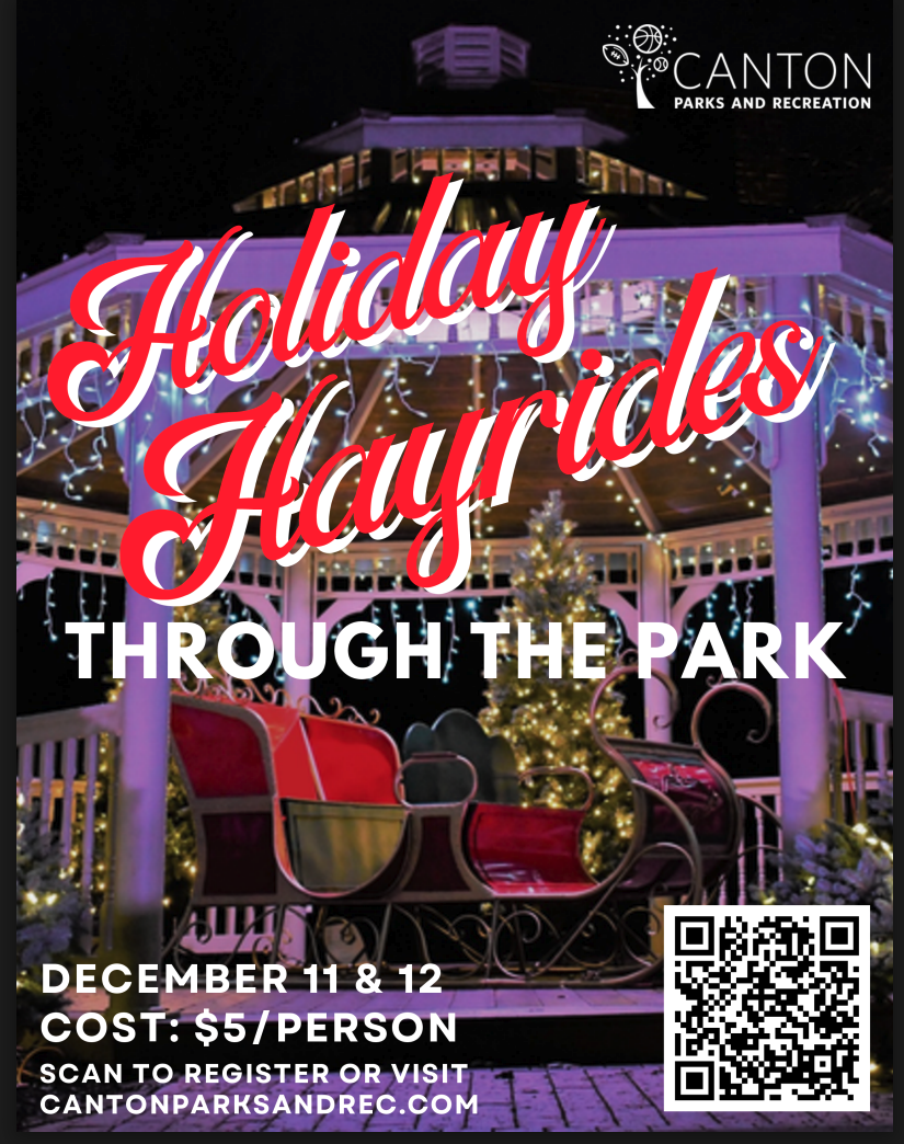 Holiday Hayrides Through the Park